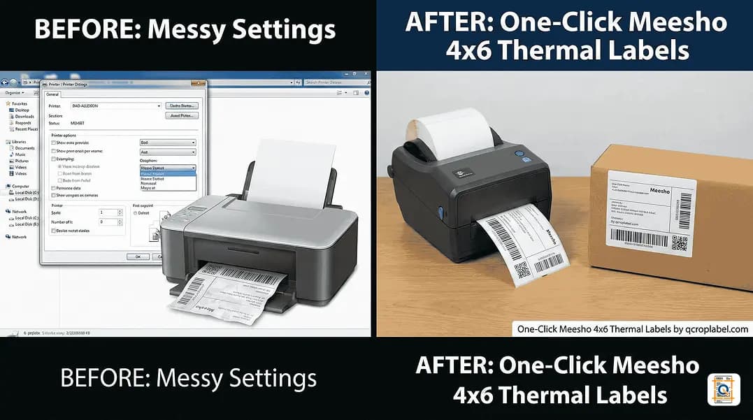 Best Free Meesho Label Crop Tool Online for Perfect 4x6 Thermal Labels