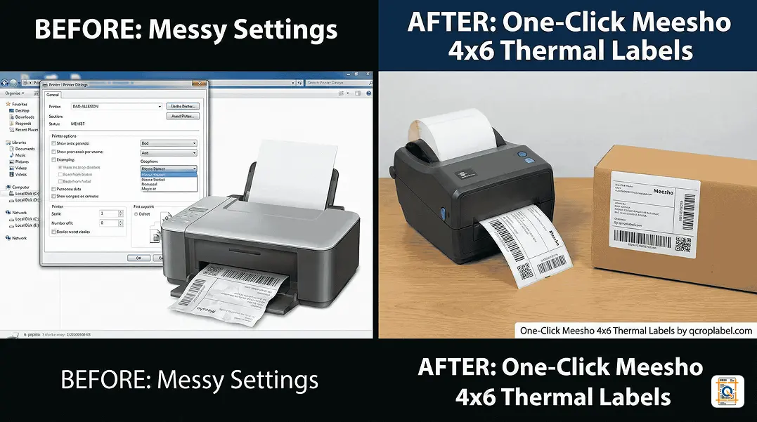 Best Free Meesho Label Crop Tool Online for Perfect 4x6 Thermal Labels